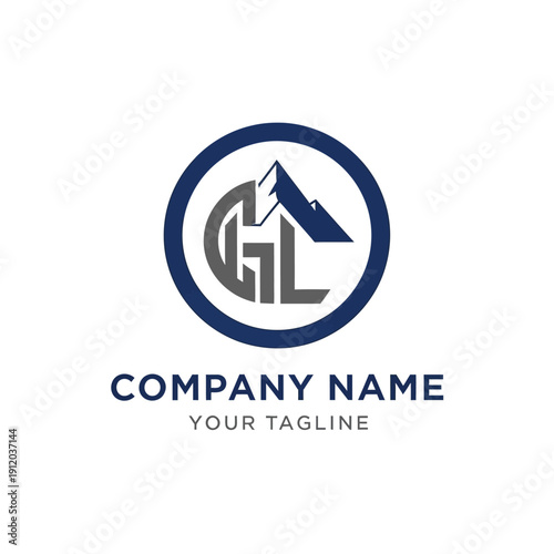 Free Download Company Logo Design with House Icon. - GFXLoad