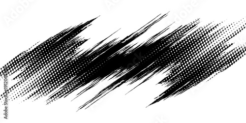 Abstract speed line style dark blue halftone banner design template. Elegant vector illustration. modern. eps10