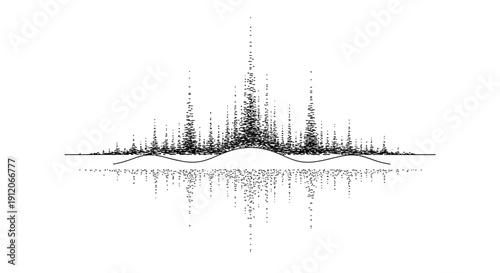 vector illustration of a silhouette of a pencil