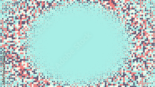 Line Background. Modern Shapes In Tech Layout. Linear Shapes For Brand Folder. Graphic Flyer. Minimalist Halftone Pattern. Geometric 1980 Texture. Trendy Line Background