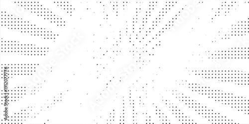 Set of halftone dots gradient pattern texture isolated on white background. Straight dotted spots using halftone circle dot raster texture. Vector blot half tone collection.