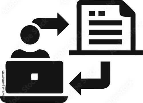 Seamless digital data transfer and information exchange between a user and online systems