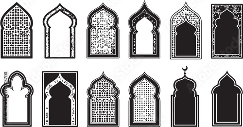 Set of human resource management and business success vector line icons, teamwork, leadership and personal growth
