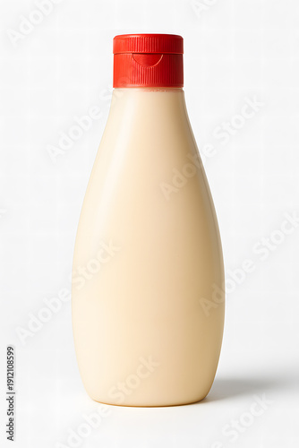 Kewpie Mayonnaise Bottle on White Background