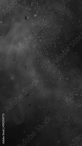 Wallpaper Mural Ethereal Particle Drift Focus on the graceful, almost magical movement of soft soot motes within a diffused, dreamlike smoke haze. Torontodigital.ca