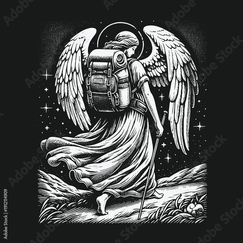 Angel Hiker: A Spiritual Journey Through the Wilderness.