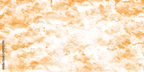 Abstract grunge painteyelSky in watercolour painting soft textured on wet white paper background, low watercolor background for   or orange background