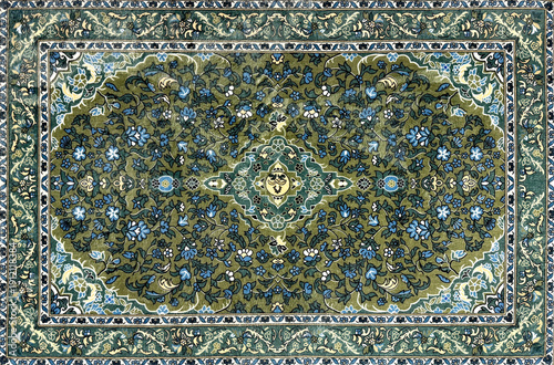 Fotografija Close up of classic middle eastern Persian rug texture