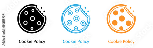 Cookie policy icons