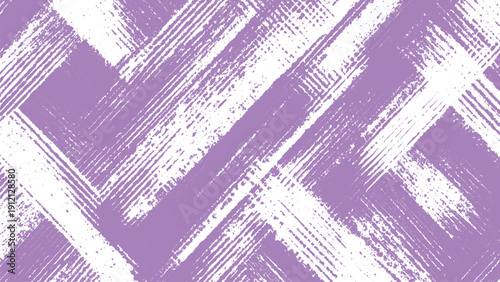 Purple and white abstract brush stroke pattern