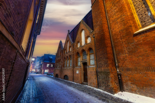 Wallpaper Mural Iconic landmarks from the center of Bremen Schnoor, , the Dom Cathedral and old town Torontodigital.ca