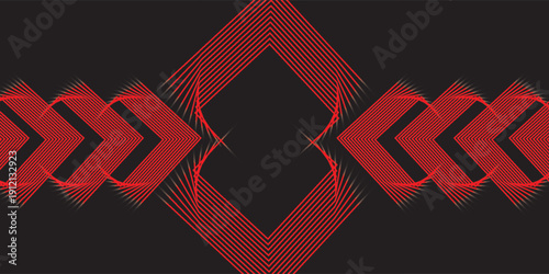 3D glowing red techno abstract background overlap layer on dark space with letter x effect decoration. Modern graphic design element future style concept for banner, flyer, card, or brochure cover