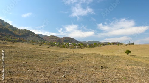 Wallpaper Mural Armenian Mountain Valley with Village Settlement Torontodigital.ca