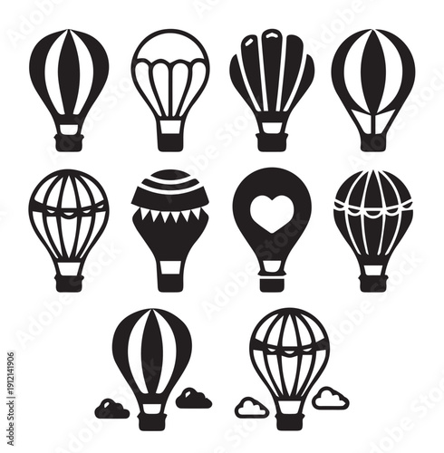 hot air balloons