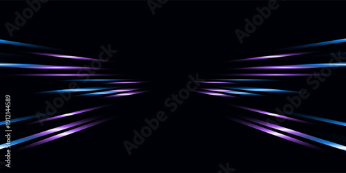 Modern light speed lines Abstract background.