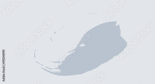 Abstract swirl brush stroke in gray shades for graphic design backgrounds