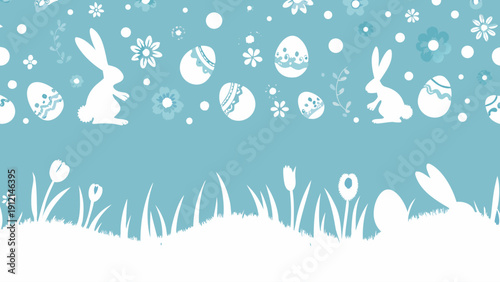 A whimsical winter wonderland scene with dancing snowflakes and frolicking animals Vector