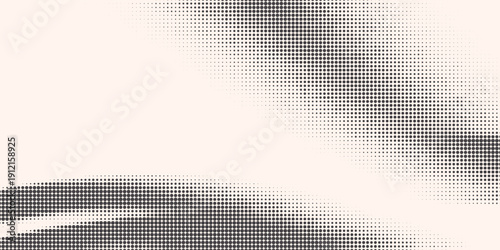 Halftone Grid Texture in Light Pink and Gray with Gradient Dots for Modern Background Design, Vector Illustration for Retro Style and Abstract Pattern Use