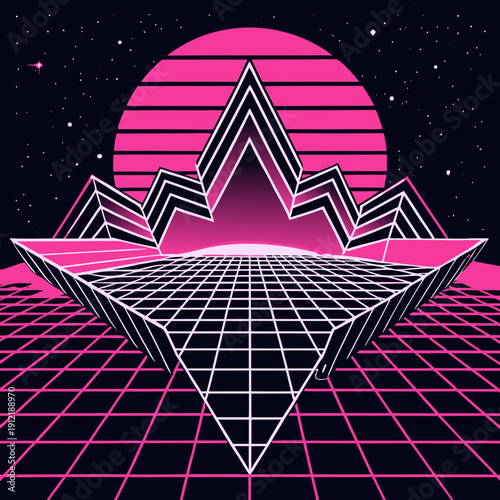 Distorted grid shapes isolated. Retrofuturistic warped mesh grid. Curved mesh abstract elements. Retro punk design element. Vector curve surface background.