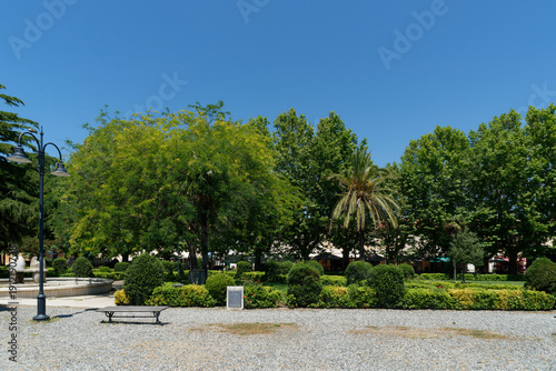 Fotografi Italien - Toskana - Vada - Giuseppe Garibaldi Platz - Park