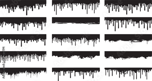 Wallpaper Mural Abstract black and white line art depicting various shapes and forms isolated on white background,  Torontodigital.ca