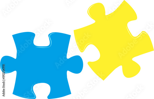 Puzzles are board game. Puzzles consist of many parts that need to be assembled into a single image. Logical thinking, attentiveness and an exciting process of finding solutions. Puzzle game.
