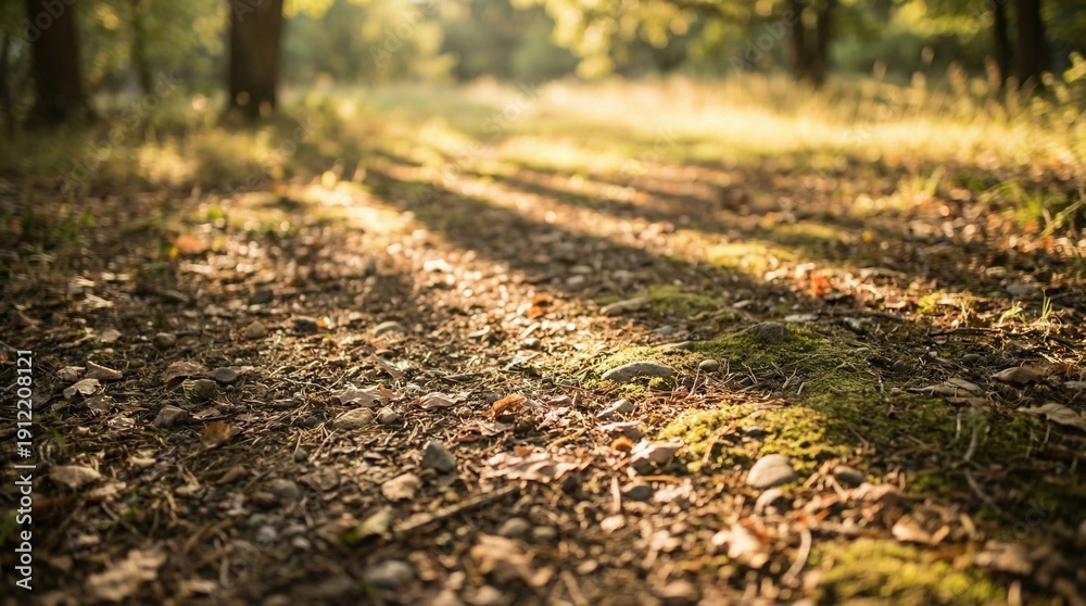 Fototapeta premium “Natural Ground Texture with Soft Light and Shadow Pattern”