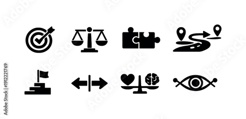 Dynamic Melody Visualization. Abstract melody visualization. Notes, clefs, and staff lines arranged in a flowing wave