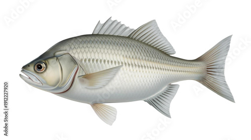 fish on a white background