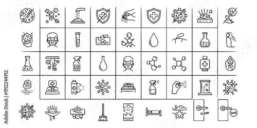 Antimicrobial Surface Protection Silhouette