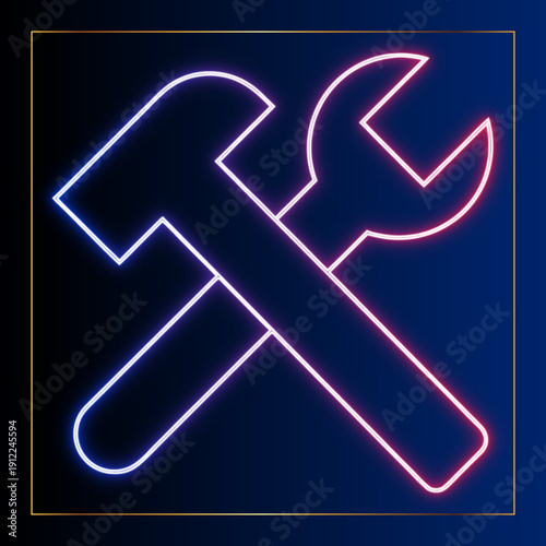 Tools Neon Sign Design