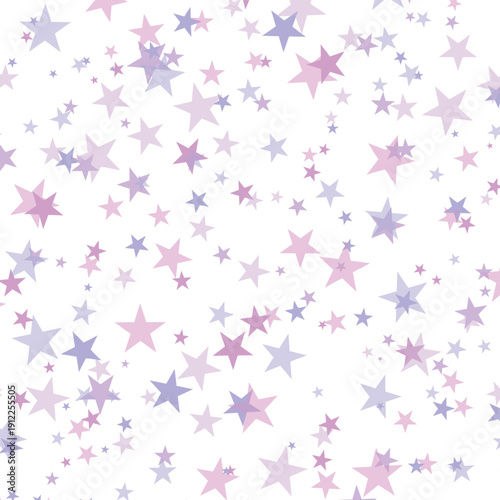 Bright Color stars confetti background. Splash effect banner. Vector abstract illustration with blurred drops of rain for wallpaper, wrapping paper, backdrop, poster, decorative designs.