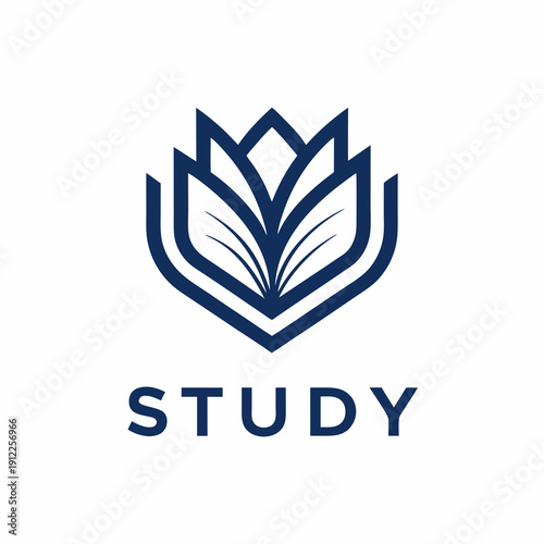 Education logo design template