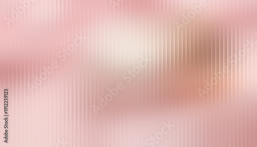 Soft Pastel Background with Ribbed Glass Texture - Elegant Abstract Gradient. Ribbed glass effect fluted glass in pastel colors. Perfect for website headers, web use, digital wallpapers and more