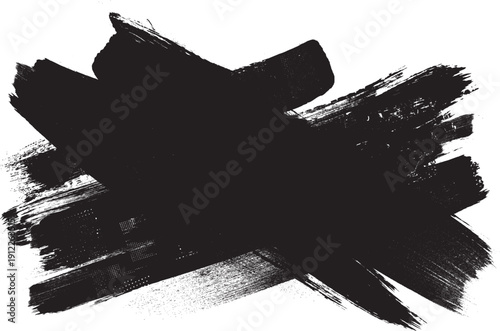 Grunge brush stroke banner with rough edges- abstract paint stroke for typography overlay. Bold brush stroke strip for web header or cover design. Textured element for design template , social media.