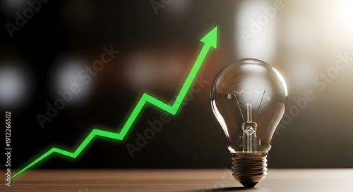 Innovative ideas and growing success concept