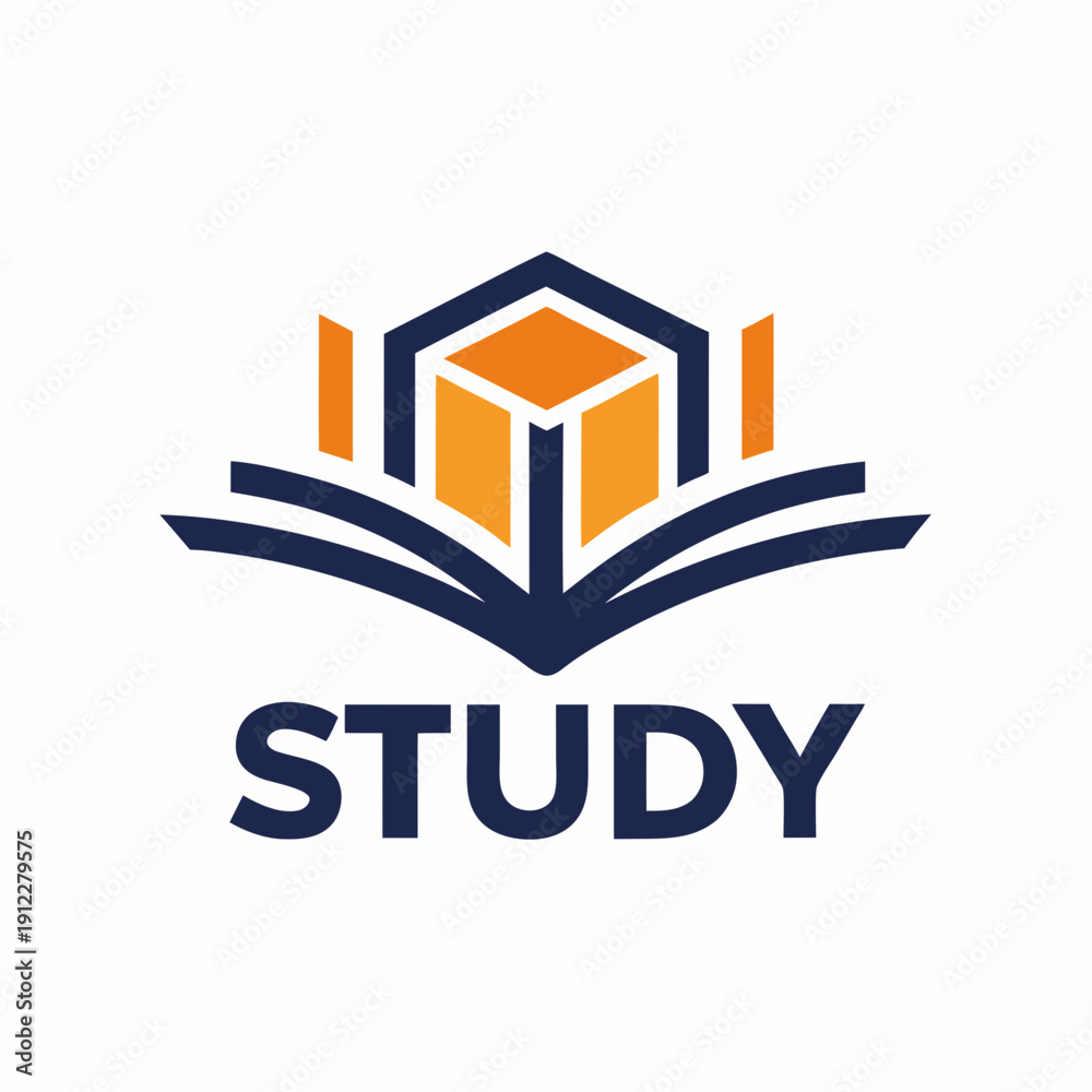 Fototapeta premium Education logo design template
