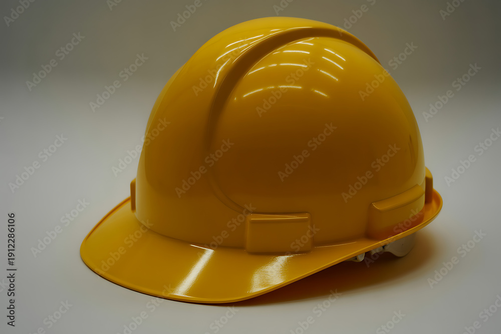 Fototapeta premium Industrial Hard Hat for Workplace Protection