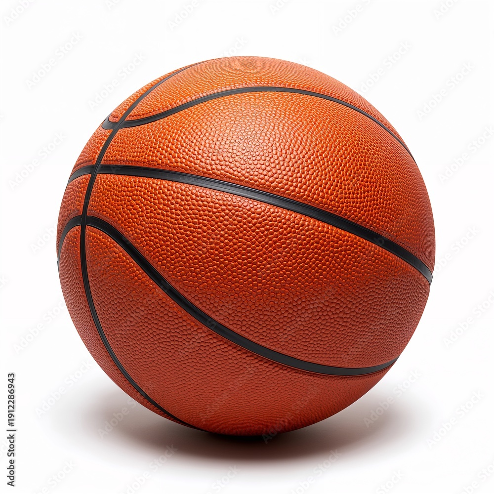Fototapeta premium basketball isolated on white