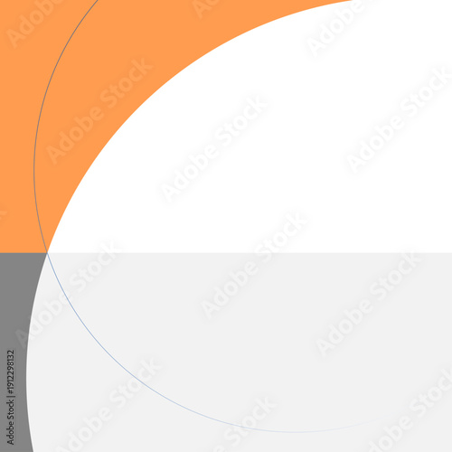 Modern abstract curved background with large copy space for business and technology design Square 3