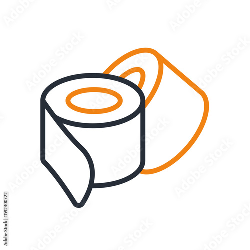 steel role icons minimalist flat style design, steel role Vector illustration on white background