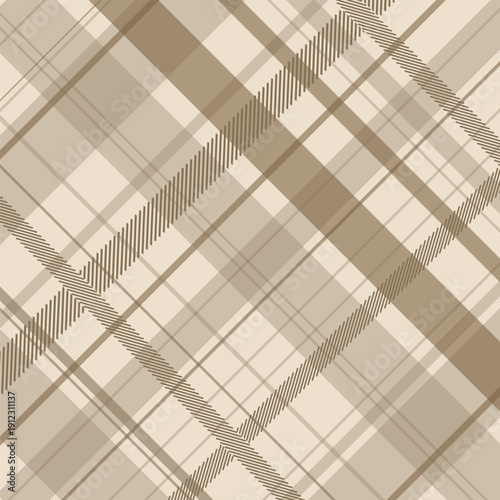 Plaid Pattern Background Vector Design.