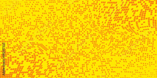 PrintYellow confetti seamless pattern. Golden glitter dot repeating background. Gold polka dot repeated wallpaper. Celebration Christmas, New Year or birthday party decoration.