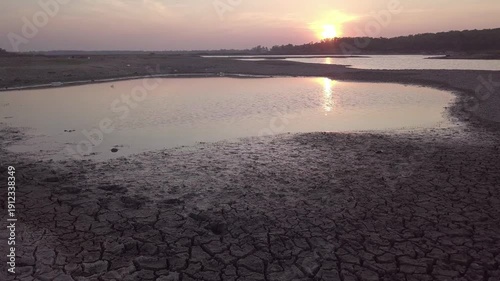 sunrise over the river