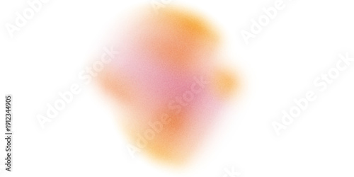 Color gradient, gradation circle, vector grain noise texture holographic blur abstract background.