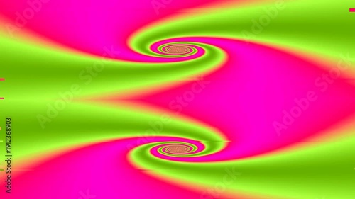Hypnotic Swirls Vibrant Abstract Motion Background Loop.