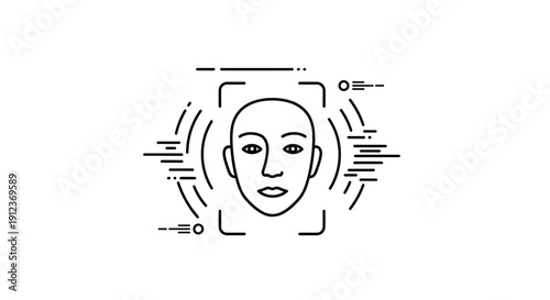 Digital Face Biometric Identification System.