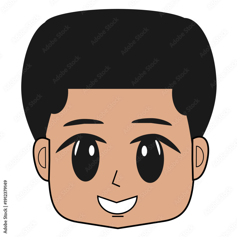 Fototapeta premium Cheerful student character animation with a bright and friendly design, featuring smooth movement and lively expressions. Ideal for educational videos, e-learning platforms, school campaigns, explaine