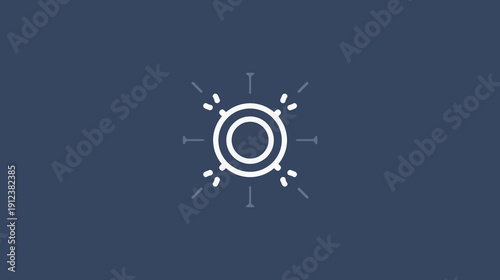 Smart Automation Icon Design, Technology Concept, Graphic Illustration, Modern Style, Digital Environment