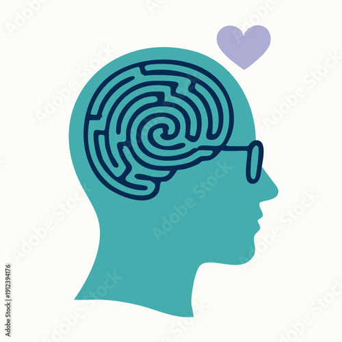 the heart that hovers above the maze we call thinking, waiting for the moment it can rewrite the map